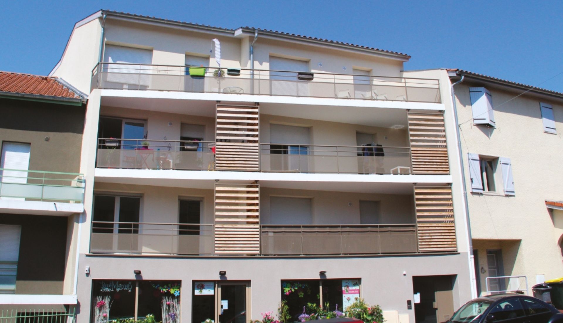 construction logements collectifs Limonest Le Griffon